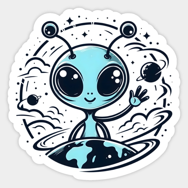 Worldly Wanderer Sticker by Theme Fusion